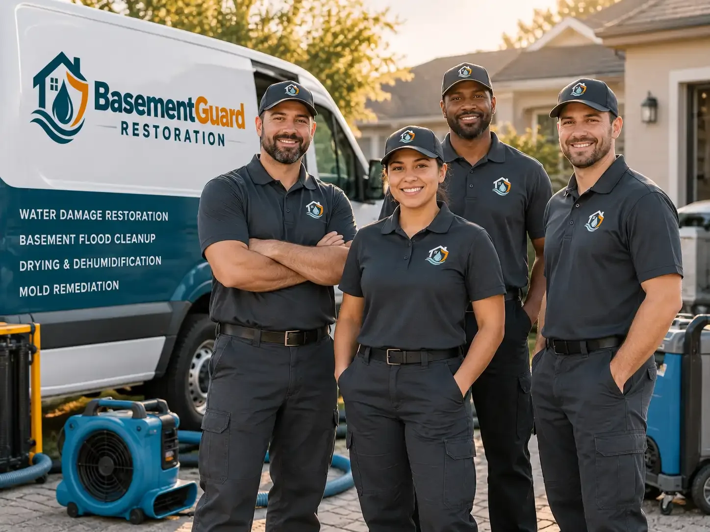 Basement Water Damage Restoration company in Eola, IL
